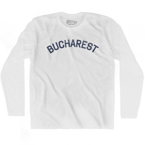 BUCHAREST Adult Cotton Long Sleeve T-shirt by Ultras