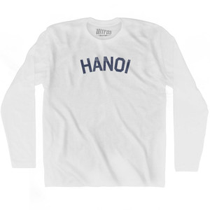 HANOI Adult Cotton Long Sleeve T-shirt by Ultras HANOI Adult Cotton Long Sleeve T-shirt by Ultras