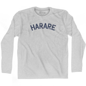 HARARE Adult Cotton Long Sleeve T-shirt by Ultras