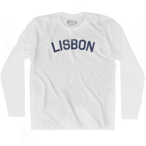 LISBON Adult Cotton Long Sleeve T-shirt by Ultras