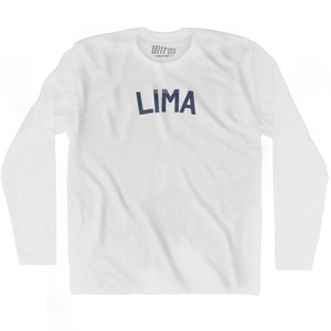 LIMA Adult Cotton Long Sleeve T-shirt by Ultras
