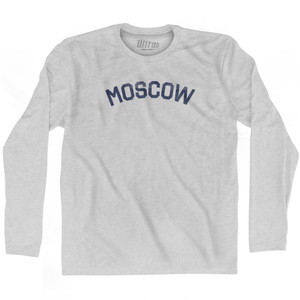 MOSCOW Adult Cotton Long Sleeve T-shirt by Ultras