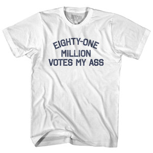 Eighty One Million Votes My Ass Women Cotton Junior Cut T-Shirt by Ultras Eighty One Million Votes My Ass Women Cotton Junior Cut T-Shirt by Ultras