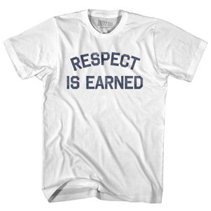 Respect Is Earned Women Cotton Junior Cut T-Shirt by Ultras Respect Is Earned Women Cotton Junior Cut T-Shirt by Ultras