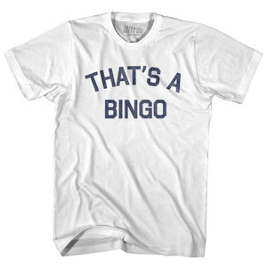 Thats A Bingo Women Cotton Junior Cut T-Shirt by Ultras Thats A Bingo Women Cotton Junior Cut T-Shirt by Ultras