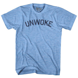Unwoke Adult Tri-Blend T-shirt by Ultras