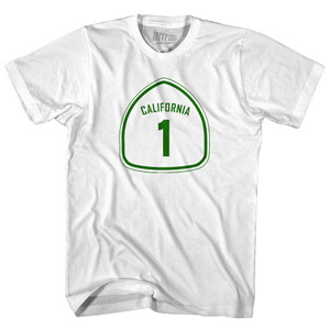 California 1 Pacific Coast Highway Women Cotton Junior Cut T-Shirt by Ultras