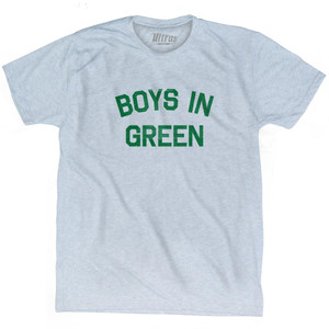 Boys In Green Adult Tri-Blend T-Shirt by Ultras