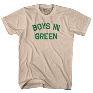 Boys In Green Adult Cotton T-Shirt by Ultras