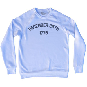 December 25th 1776 George Washington crosses the Delaware Adult Tri-Blend Sweatshirt by Ultras