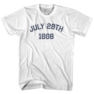 July 28th 1868 14th Amendment To The Constitution was Ratified Adult Cotton T-shirt by Ultras July 28th 1868 14th Amendment To The Constitution was Ratified Adult Cotton T-shirt by Ultras