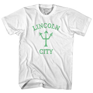 Oregon Lincoln City Emerald Art Trident Adult Cotton T-Shirt by Ultras Oregon Lincoln City Emerald Art Trident Adult Cotton T-Shirt by Ultras