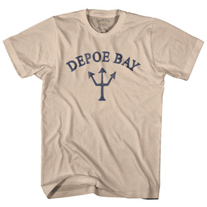 Oregon Depoe Bay Trident Adult Cotton T-Shirt by Ultras