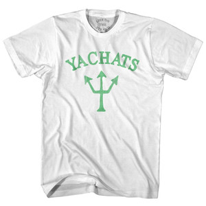Oregon Yachats Emerald Art Trident Adult Cotton T-Shirt by Ultras