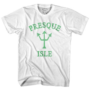 Pennsylvania Presque Isle Emerald Art Trident Adult Cotton T-Shirt by Ultras Pennsylvania Presque Isle Emerald Art Trident Adult Cotton T-Shirt by Ultras