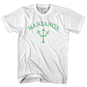 Oregon Manzanita Emerald Art Trident Womens Cotton Junior Cut T-Shirt by Ultras