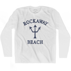 Oregon Rockaway Beach Trident Adult Cotton Long Sleeve T-Shirt by Ultras Oregon Rockaway Beach Trident Adult Cotton Long Sleeve T-Shirt by Ultras
