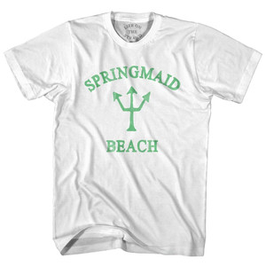 South Carolina Springmaid Beach Emerald Art Trident Adult Cotton T-Shirt by Ultras South Carolina Springmaid Beach Emerald Art Trident Adult Cotton T-Shirt by Ultras