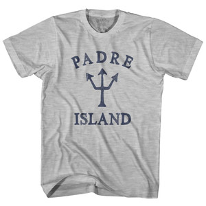 Texas Padre Island Trident Adult Cotton T-Shirt by Ultras