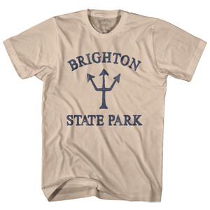 Vermont Brighton State Park Trident Adult Cotton T-Shirt by Ultras