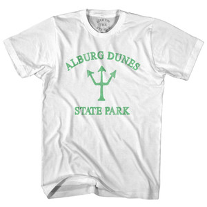 Vermont Alburg Dunes State Park Emerald Art Trident Youth Cotton T-Shirt by Ultras