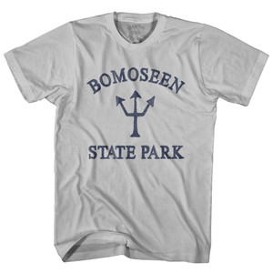 Vermont Bomoseen State Park Trident Adult Cotton T-Shirt by Ultras