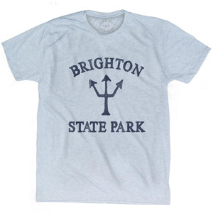 Vermont Brighton State Park Trident Adult Tri-Blend T-Shirt by Ultras Vermont Brighton State Park Trident Adult Tri-Blend T-Shirt by Ultras