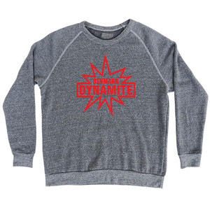 Denmark Dynamite Soccer Adult Tri-Blend Sweatshirt by Ultras Denmark Dynamite Soccer Adult Tri-Blend Sweatshirt by Ultras