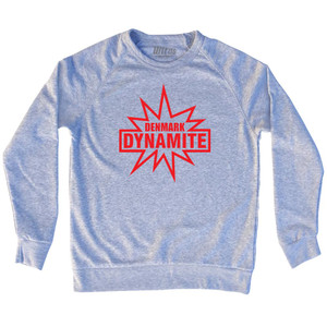 Denmark Dynamite Soccer Adult Tri-Blend Sweatshirt by Ultras Denmark Dynamite Soccer Adult Tri-Blend Sweatshirt by Ultras
