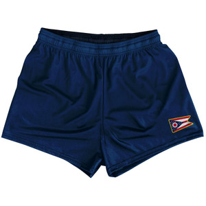 Ohio State Heritage Flag Womens & Girls Sport Shorts End Made In USA by Ultras Ohio State Heritage Flag Womens & Girls Sport Shorts End Made In USA by Ultras