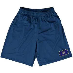 Kentucky State Heritage Flag Basketball Practice Shorts Made In USA by Ultras Kentucky State Heritage Flag Basketball Practice Shorts Made In USA by Ultras