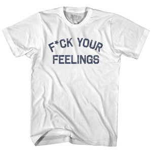 F*ck Your Feelings Womens Cotton Junior Cut T-Shirt by Ultras