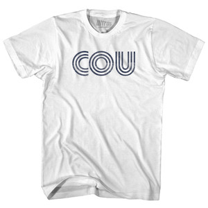 Columbia COU Airport Adult Cotton T-shirt - White