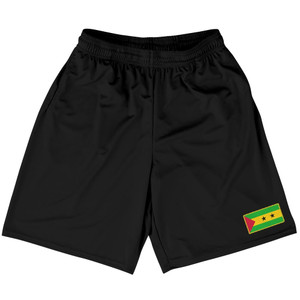 Sao Tome And Principe Country Heritage Flag Basketball Practice Shorts Made In USA by Ultras Sao Tome And Principe Country Heritage Flag Basketball Practice Shorts Made In USA by Ultras