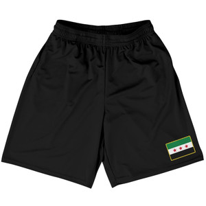 Syria Country Heritage Flag Basketball Practice Shorts Made In USA by Ultras Syria Country Heritage Flag Basketball Practice Shorts Made In USA by Ultras