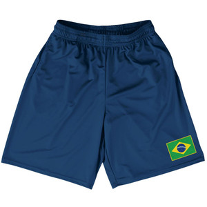 Brazil Country Heritage Flag Basketball Practice Shorts Made In USA by Ultras Brazil Country Heritage Flag Basketball Practice Shorts Made In USA by Ultras