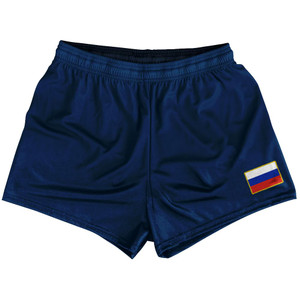 Russia Country Heritage Flag Womens & Girls Sport Shorts End Made In USA by Ultras Russia Country Heritage Flag Womens & Girls Sport Shorts End Made In USA by Ultras