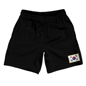 South Korea Country Heritage Flag Athletic Running Fitness Exercise Shorts 7" Inseam Made In USA Shorts by Ultras South Korea Country Heritage Flag Athletic Running Fitness Exercise Shorts 7" Inseam Made In USA Shorts by Ultras