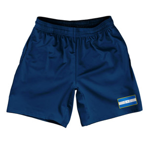 Honduras Country Heritage Flag Athletic Running Fitness Exercise Shorts 7" Inseam Made In USA Shorts by Ultras Honduras Country Heritage Flag Athletic Running Fitness Exercise Shorts 7" Inseam Made In USA Shorts by Ultras
