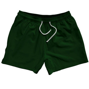 Green Forest Blank 5" Swim Shorts Made in USA by Ultras Green Forest Blank 5" Swim Shorts Made in USA by Ultras