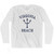 Virginia Virginia Beach Trident Adult Cotton Long Sleeve T-Shirt by Ultras