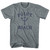 Wisconsin Point Beach Trident Adult Tri-Blend T-Shirt by Ultras
