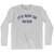 Its Now Or Never Adult Cotton Long Sleeve T-Shirt by Ultras