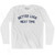 Better Luck Next Time Adult Cotton Long Sleeve T-Shirt by Ultras
