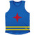 Aruba Country Flag Athletic Tank Top by Ultras