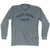 Haste Makes Waste Adult Tri-Blend Long Sleeve T-Shirt by Ultras