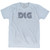 Dillingham DLG Airport Adult Tri-Blend T-shirt - Athletic White