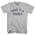 Make It A Double Womens Cotton Junior Cut T-Shirt by Ultras