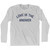 Love Is The Answer Adult Cotton Long Sleeve T-Shirt by Ultras