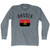 Angola Country Flag Heritage Adult Tri-Blend Long Sleeve T-Shirt by Ultras
